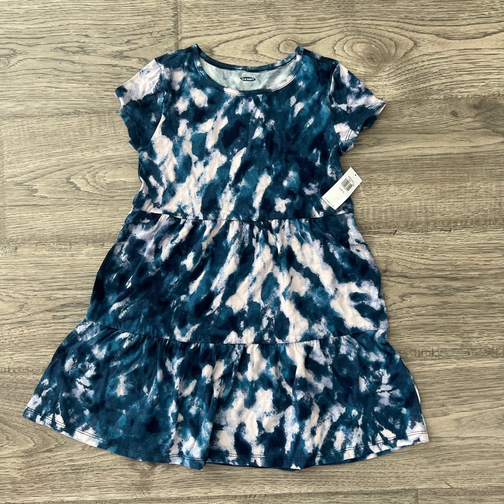 *NWT* Girls TieDye Summer Shift Dress
